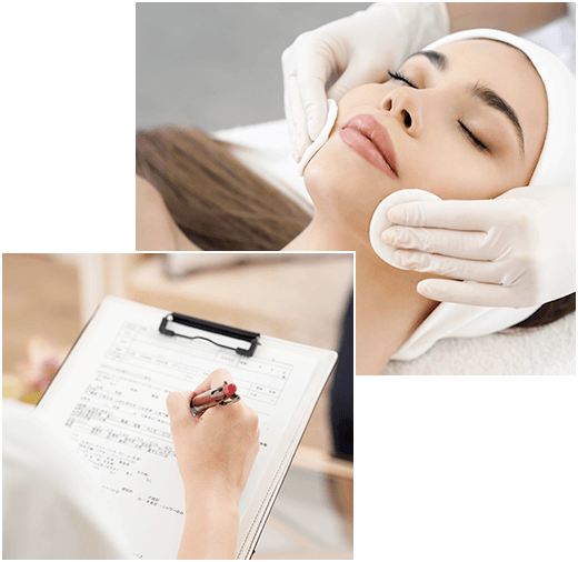 施術の流れのイメージ