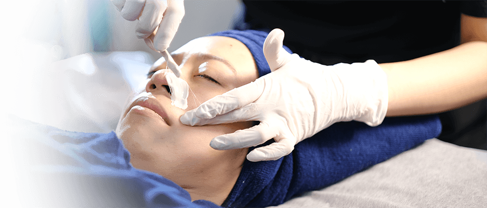 同時施術する事で毛の減りが早い！のイメージ